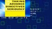 Popular Taking Advance Directives Seriously: Prospective Autonomy and Decisions Near the End of Life