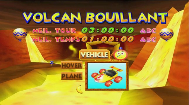 Diddy Kong Racing - Hot Top Volcano [Car]