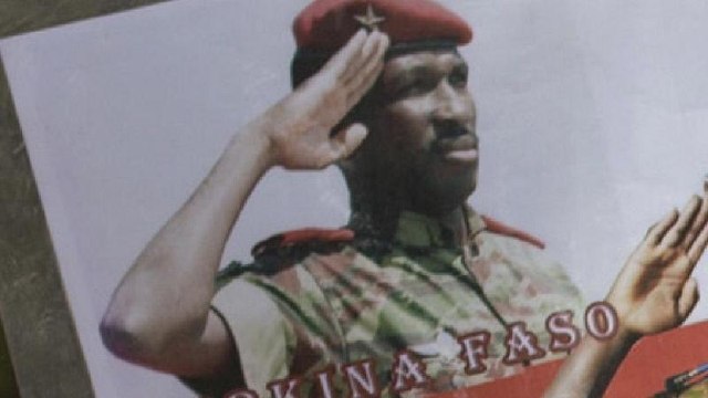 Burkina Faso: first stone monument in memory of Thomas Sankara