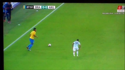 Nicolas Otamendi Makes A Goal-Line Save vs Brazil!