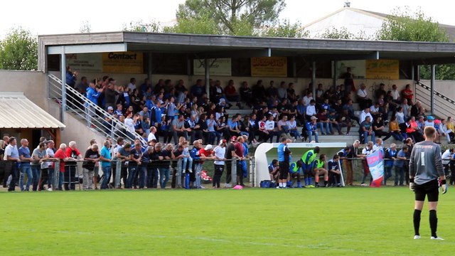Saint Mars La Brière VS Soulgé. Les supporters de Soulgé sont là.