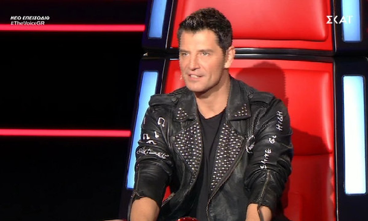 The Voice: Ο Σάκης και η κόρη του στο πλατό του...
