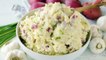 Garlic Mashed Potatoes just like you'd find in a steakhouse restaurant. The big question is: are you a garlic lover or not when it comes to mashed potatoes?WRI