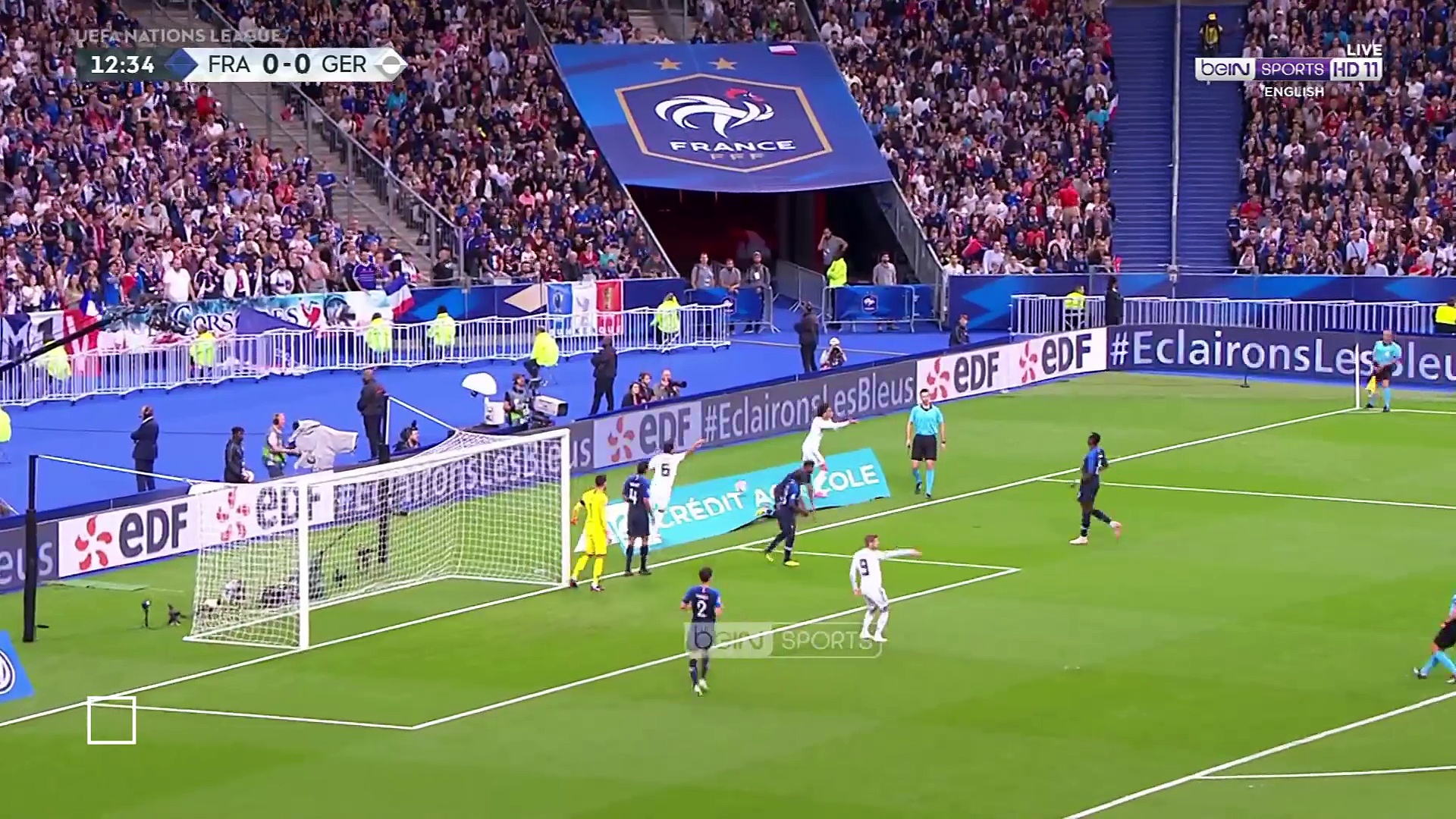 Germany 1st Goal