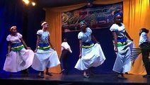 The St Vincent Girls' High School performing 'The Quadrille' at the 13th Kingstown Cooperative Credit Union National Dance Festival this evening at the Peace Me