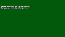 Review  Sovereignty and the Law: Domestic, European and International Perspectives