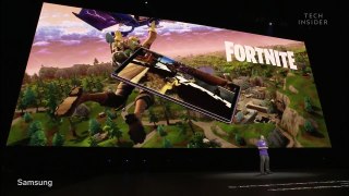 Everything Samsung just announced — the Galaxy Note 9, Fortnite, and more.