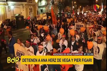 Ana Herz y Pier Figari fueron detenidos y allanan sus viviendas