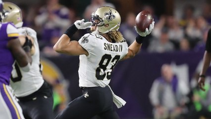 Saints' trick play comes up short as Snead misses Kamara