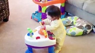 Funnny Baby And Cat Fails