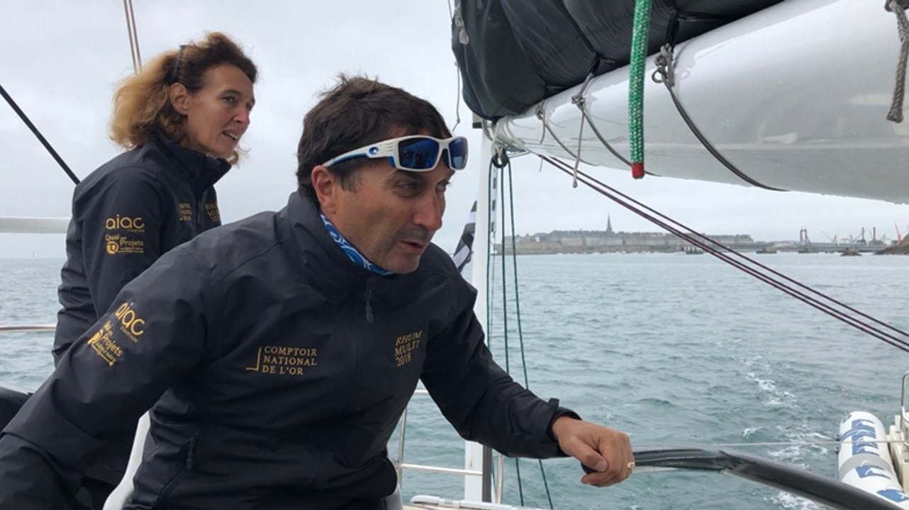 Route du Rhum: Erwan Thiboumery, un skipper « en or »
