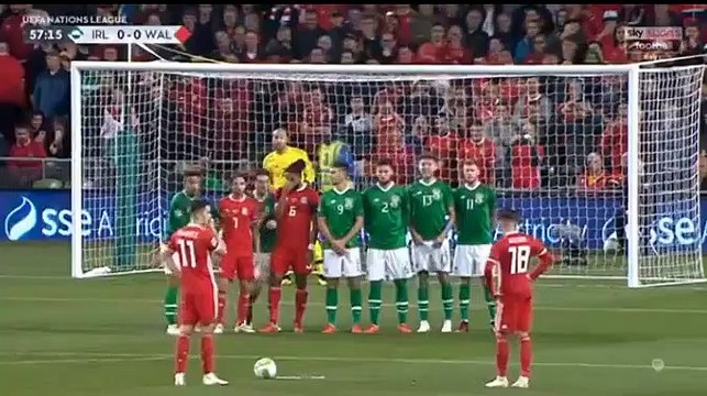 Ireland 0 - 1 Wales - 16/10/2018 Wilson H., Wales Super Amazing Goal 58' HD Full Screen EUROPE: UEFA Nations League - League B - Round 4 .