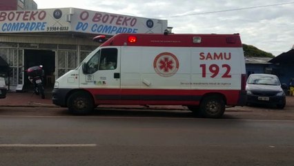 Samu atende homem em crise hipertensiva