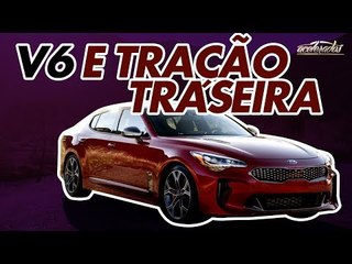 O Kia de R$ 400 mil! Conheça o ousado e polêmico cupê Stinger de 370 cv - AceleNews #114