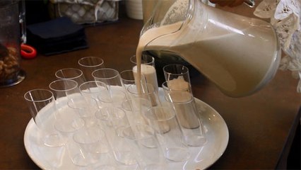 Crema de pepino, manzana e hinojo