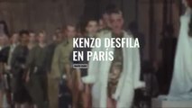 Kenzo desfila en Paris y triunfa