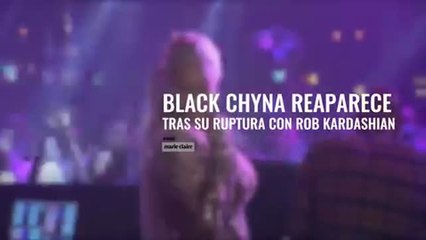 black chyna reaparece tras su ruptura con rob kardashian