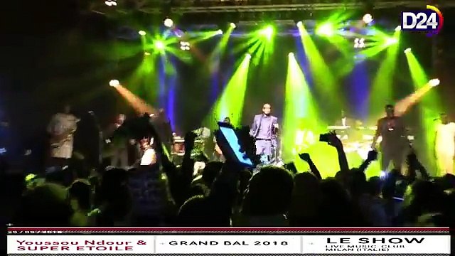 D24TV: Grand BAL 2018 de Youssou Ndour à Milan (ITALIE)