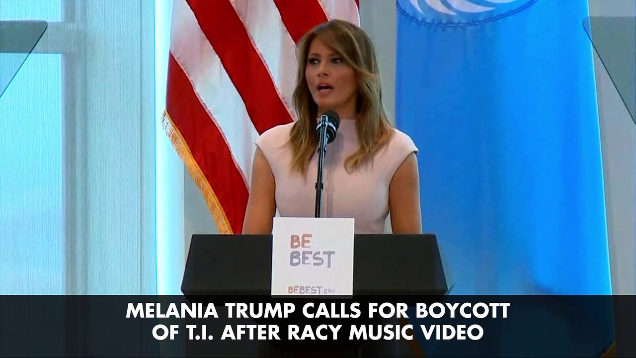 Melania Trump Calls for Boycott of T.I. After Racy Music Video
