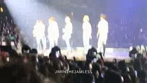 BTS reaction to Suga's SWEET ending ment. Jimin and Jhope literally cracking up!  #BTSinChicago