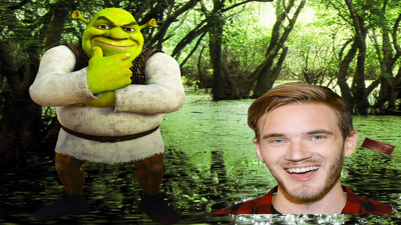 Pewdiepie Meets Shrek