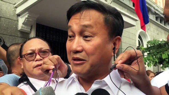 Tolentino files motion to suspend electoral protest vs De Lima
