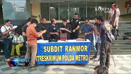 Polisi Tetapkan 2 Tersangka Peluru "Nyasar" Gedung DPR