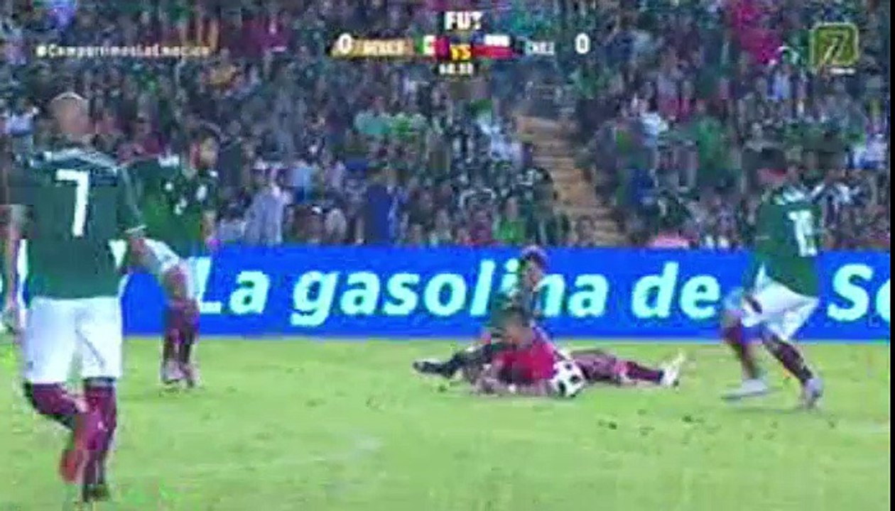 mexico vs chile 0-1 segundo tiempo 16.10.2018