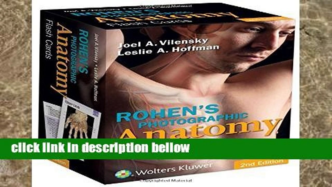 Best product Rohen s Photographic Anatomy Flash Cards video Dailymotion