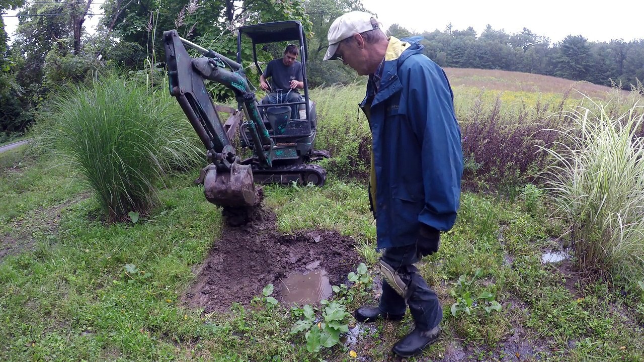 Digging up a dry well for no reason