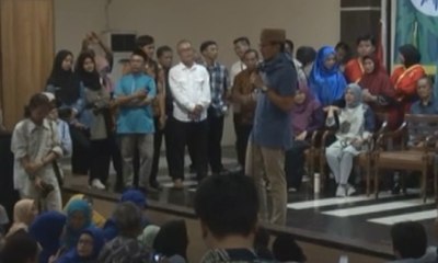 Sandiaga Bertemu Pengurus Muhammadiyah dan PAN Bandung
