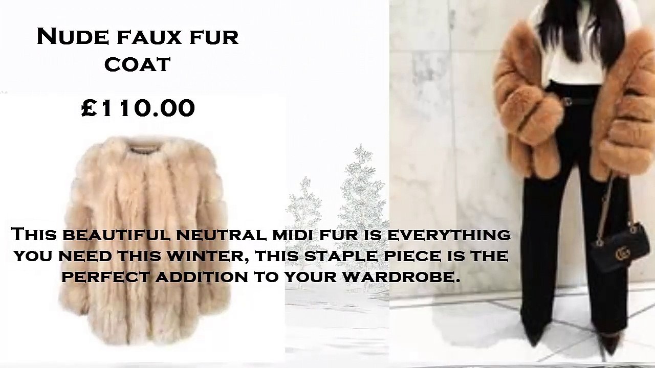 Women's Faux Fur Coats