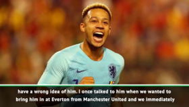 FOOTBALL: International: Koeman left cooing over Depay after Belgium draw