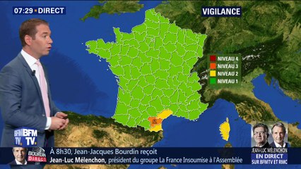 La météo pour ce mercredi 17 octobre 2018