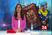 Venezolanos nuevamente deberán mostrar pasaporte para ingresar a Perú