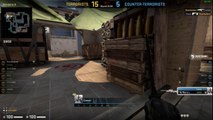 CSGO Clutch 1v1 with Deagle 1Tap