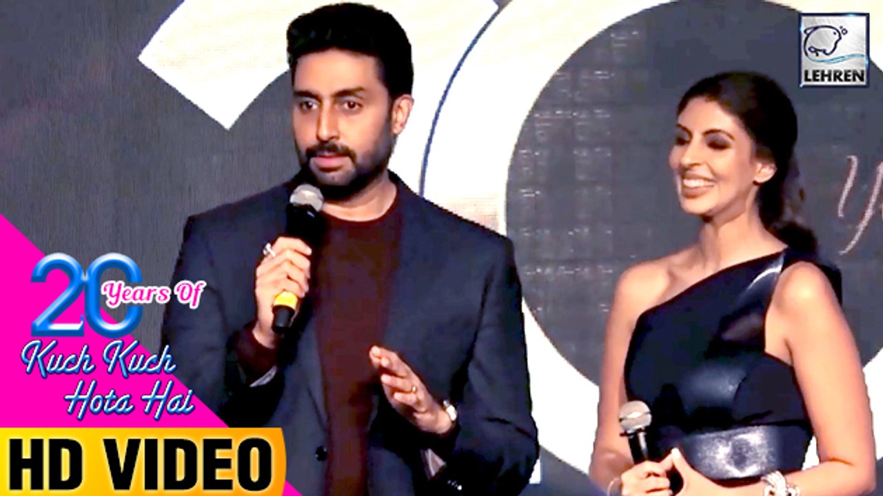 Abhishek And Shweta Bachchan's Full Speech At 20 Years Of Kuch Kuch Hota Hai Celebration