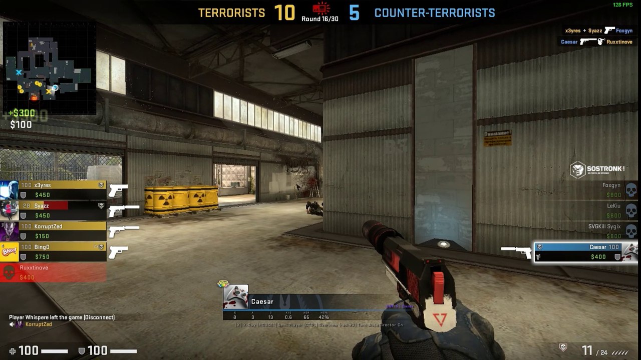 Funny 1v5 #artofthrow with opponent comms