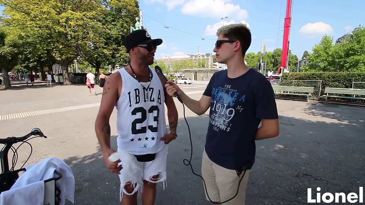 STRASSENUMFRAGE IN ZÜRICH MIT RAFFA'S PLASTIC LIFE