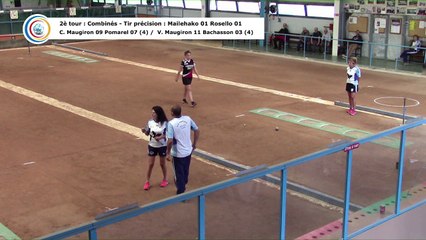 Second tour, premier tir de précision, France Club Elite 1 F, J1, Fontaine contre Romans, saison 2018/2019