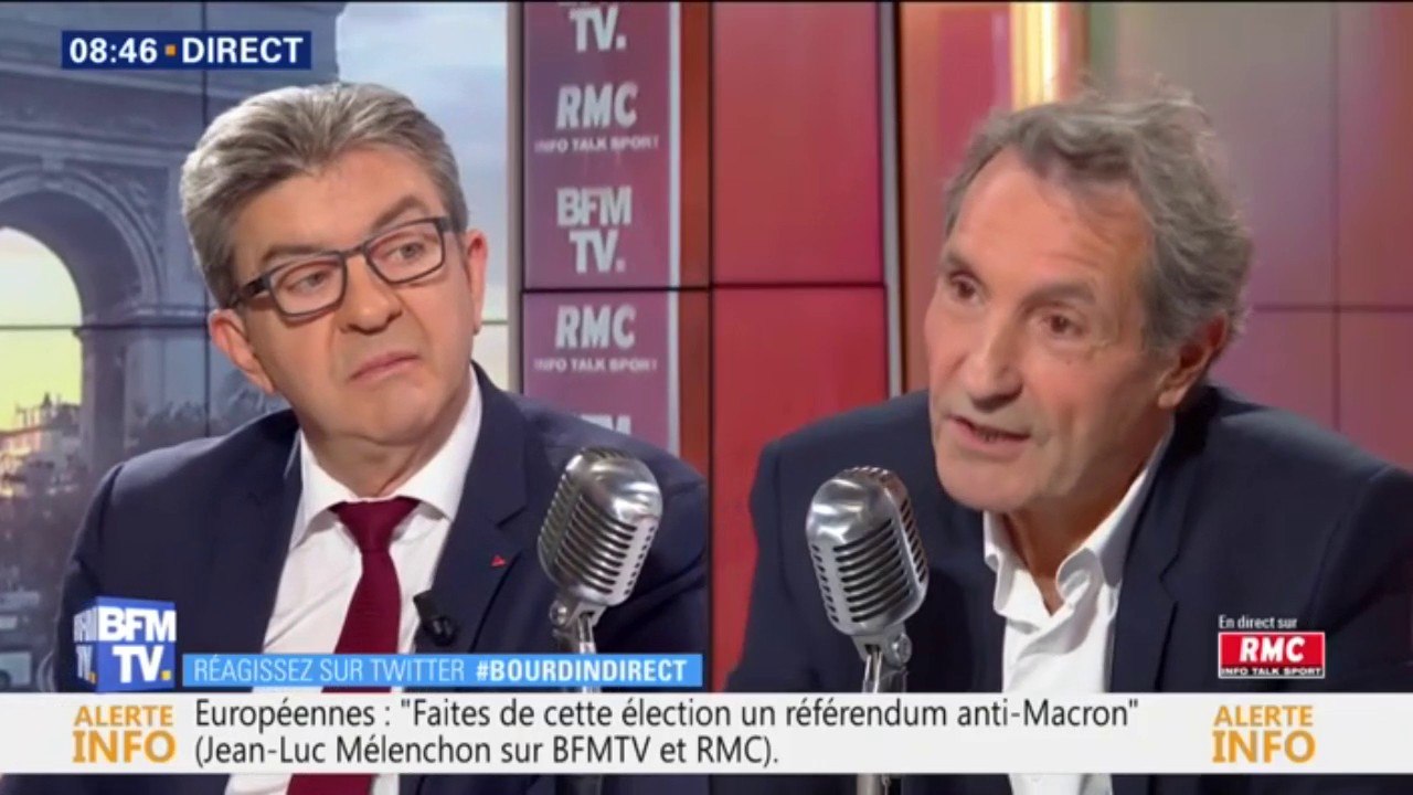 "Vous êtes dans un moment de tension et de passion." Mélenchon s'explique sur son attitude lors des perquisitions