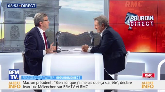 Personne n'a dit qu'on était au-dessus des lois. Mélenchon réagit à ses propres mots lors des perquisitions