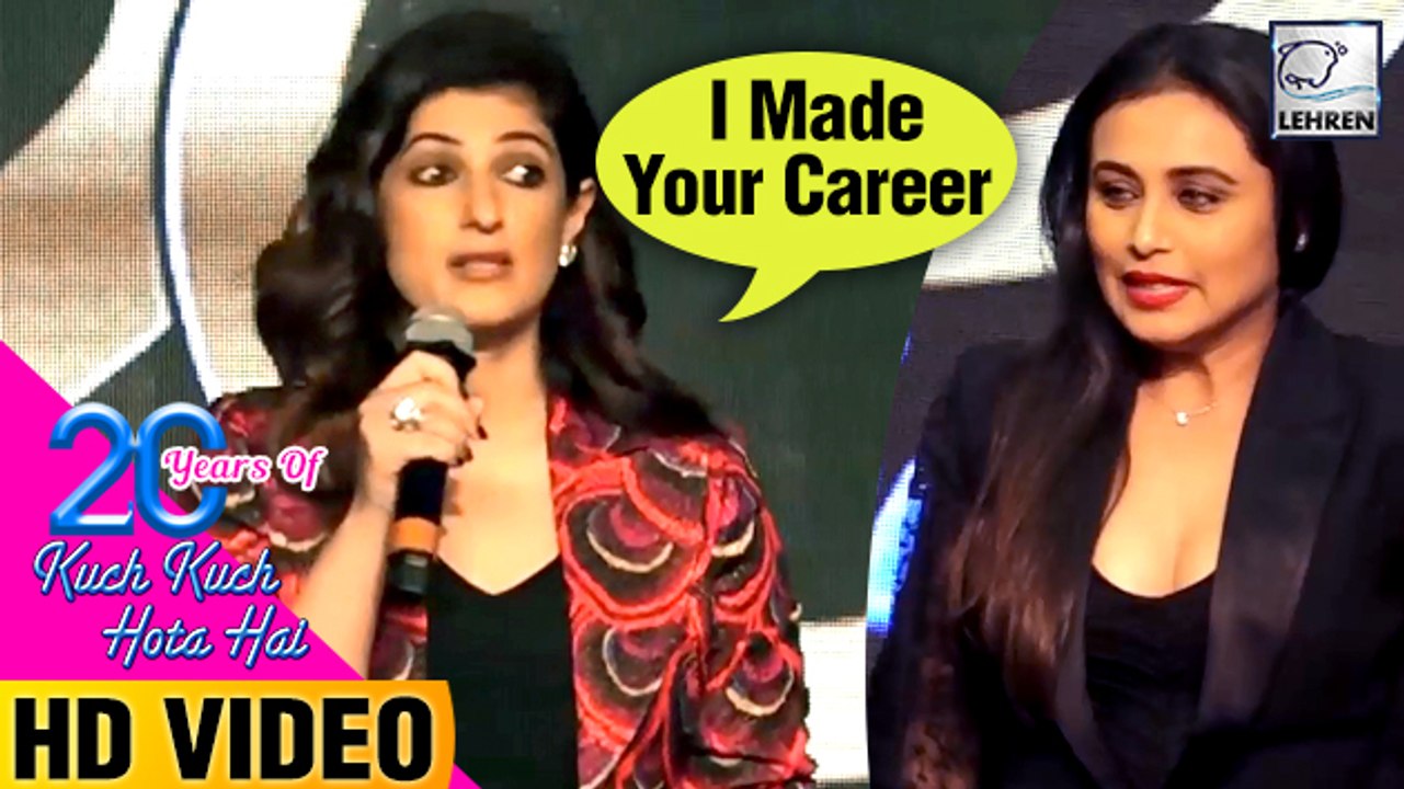 Twinkle Khanna Taunts Rani Mukerji Says 'I Made Her Career'