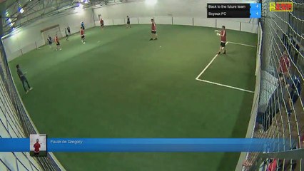 Faute de Gregory - Back to the future team Vs Soyeux FC - 16/10/18 19:00 - LIGUE 4