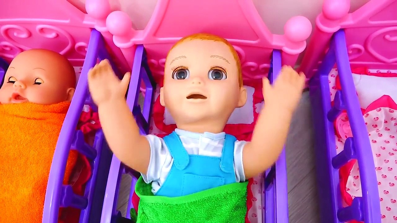 Vlad Pretend play with Dolls Nikita ride on Toy...