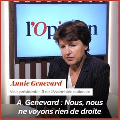 Un remaniement équilibré? «Nous ne voyons rien de droite dans ce gouvernement !», affirme Annie Genevard