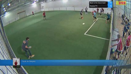 Faute de Gregory - Back to the future team Vs Soyeux FC - 16/10/18 19:00 - LIGUE 4