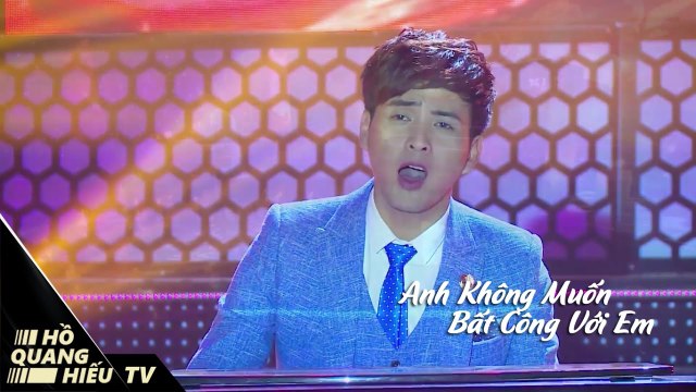 ANH KHÔNG MUỐN BẤT CÔNG VỚI EM -HỒ QUANG HIẾU LIVE - LIVESHOW CHUYỆN TÌNH TÔI HÁT - HỒ QUANG HIẾU TV