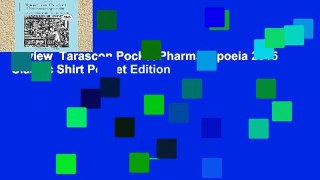 Review  Tarascon Pocket Pharmacopoeia 2015 Classic Shirt Pocket Edition
