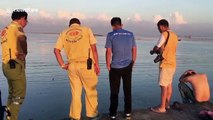 'Drunk' Thai man rescued from sinking mud after falling off pier